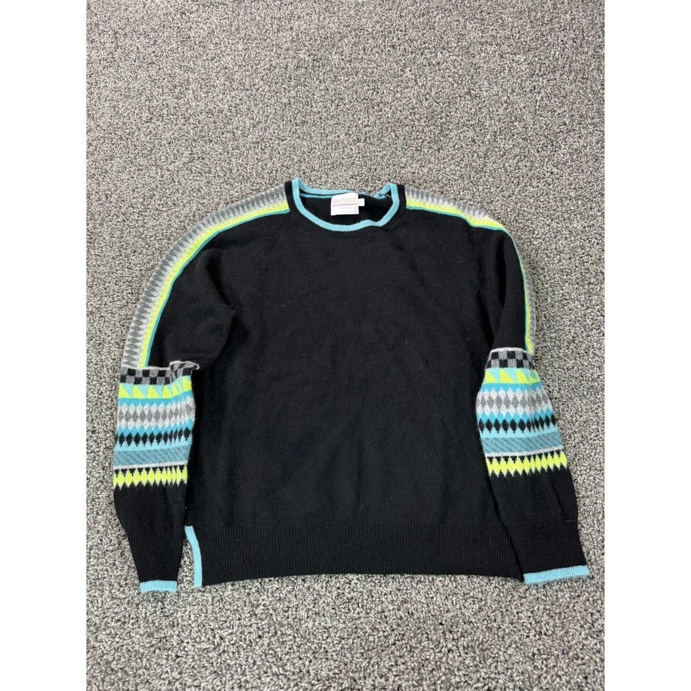 Brodie Cashmere Sweater Women's Size Medium Black